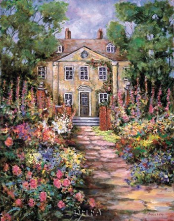 Country Manor by Francie Botke art print