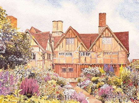 Stratford-Upon-Avon Garden by David Coolidge art print