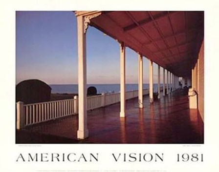 Spring House Porch, Block Island by Mary Harty &amp; Peter Derosa art print