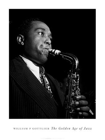 Charlie Parker by William P. Gottlieb art print