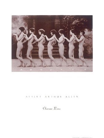 Chorus Line by Albert Allen art print