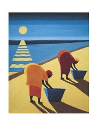 Beach Bums by Tilly Willis art print