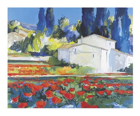 Couleurs du Luberon by Philippe Janin art print