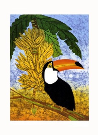 Tucan in Tree by Paolo Mendes art print