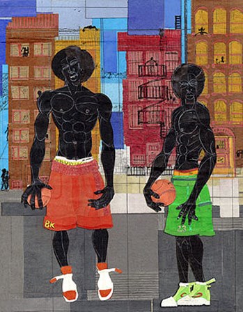 BK Hoop Stars by Willie Torbert art print