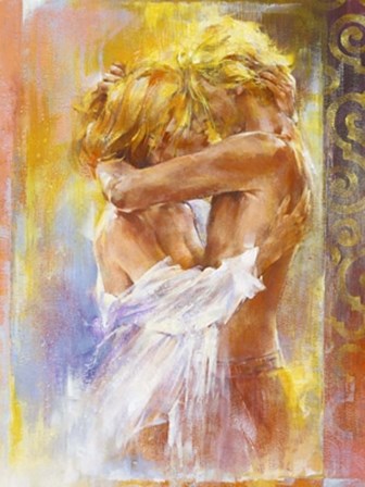 Les Amoureux I by Michael Dumas art print