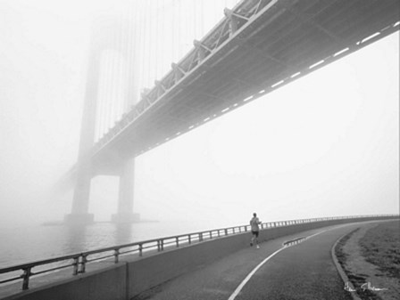 Verrazano Bridge by Henri Silberman art print