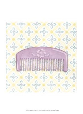 Japanese Comb I by Megan Meagher art print