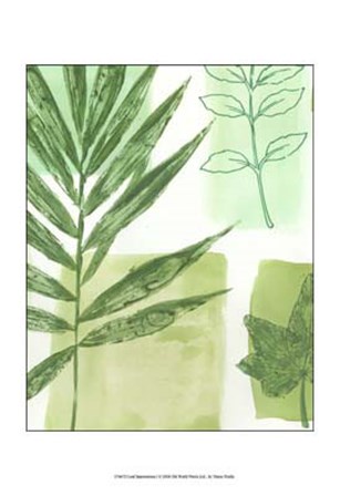 Leaf Impressions I by Vision Studio art print