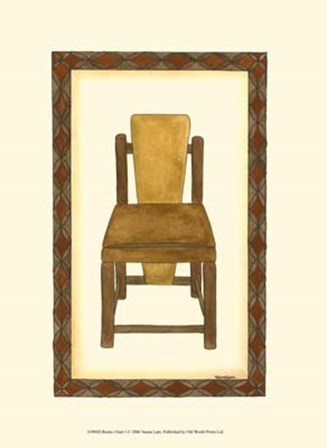 Rustic Chair I by Vanna Lam art print