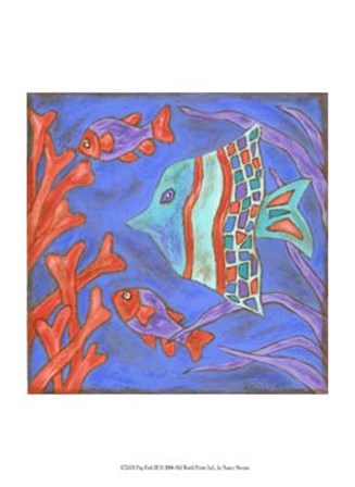 Pop Fish III by Nancy Slocum art print