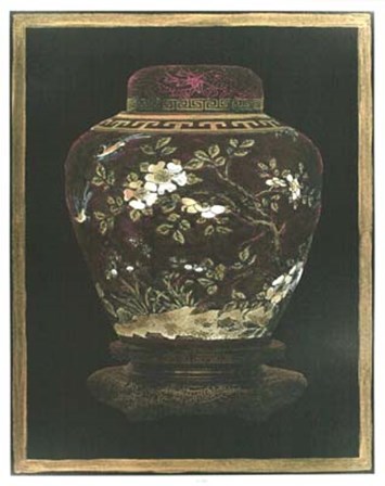 Oriental Ginger Jar I by Vision Studio art print