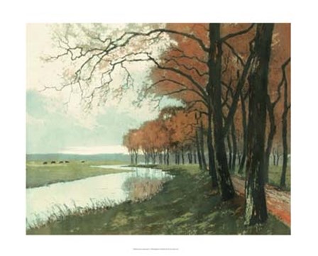 Autumn Landscape II by Vision Studio art print
