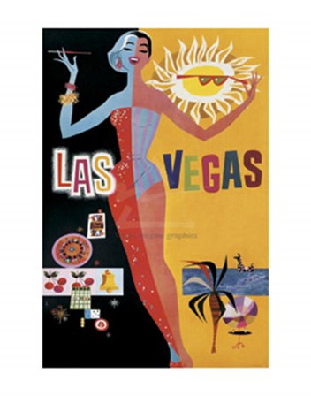 Las Vegas art print