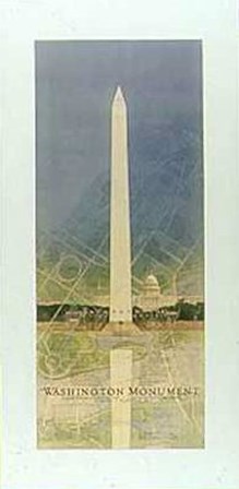 Washington Monument by Jim Holmes art print