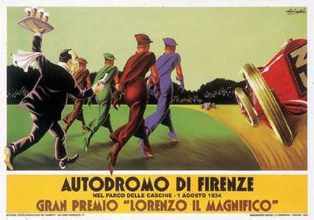 Autodromo Di Firenze art print