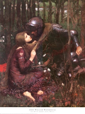 Belle Dame Sans Merci by John William Waterhouse art print