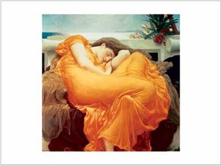 Flaming June, c.1895 by Frederic Leighton art print