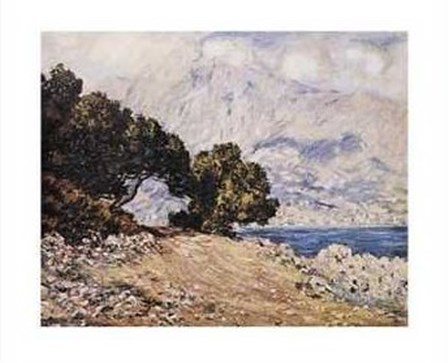 Cap Martin, Near Menton by Claude Monet art print