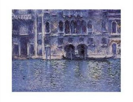 Palazzo Da Mula Venice by Claude Monet art print