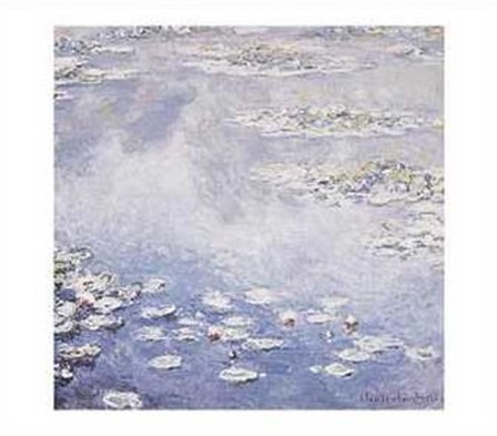 Waterlilies by Claude Monet art print