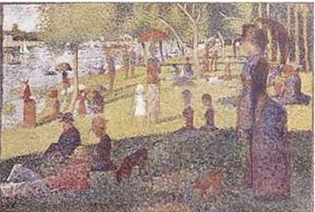 Grande Jatte by Georges Seurat art print