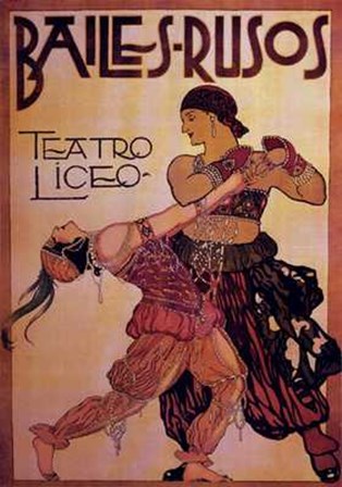 Bailes-Rusos art print