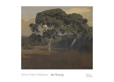 The Oaks by Fred Mathews art print