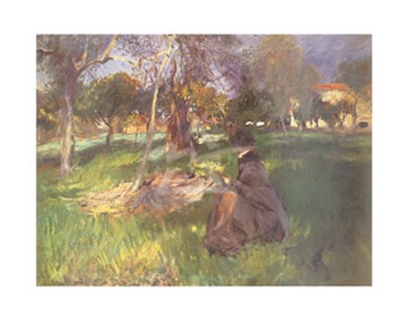 In an Orchard by John Singer Sargent art print