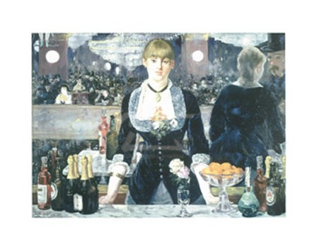 A Bar at the Folies-Bergere by Edouard Manet art print