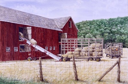 Hay Day by Dan Campanelli art print