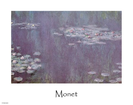 Nympheas B by Claude Monet art print