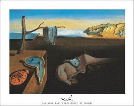 Persistence Of Memory by Salvador Dali art print