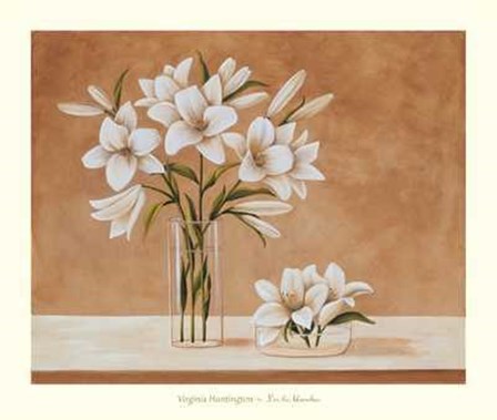 Lis Blanches by Virginia Huntington art print