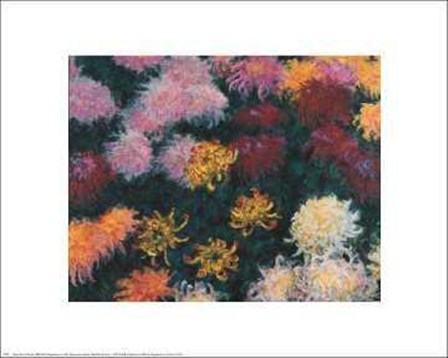 Chrysanthemum, 1897 by Claude Monet art print