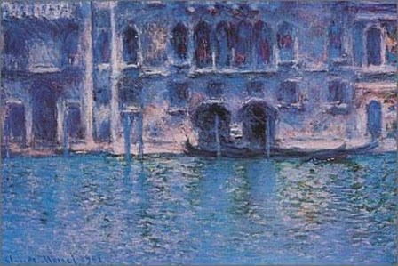 Venice, Palaza Da Mula, 1908 by Claude Monet art print