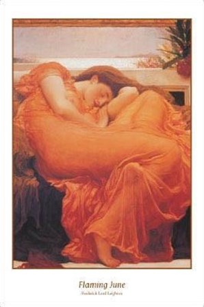 Flaming June, c.1895 by Frederic Leighton art print