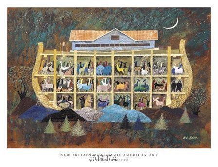 Story of Noah&#39;s Ark by Arthur Seiden art print