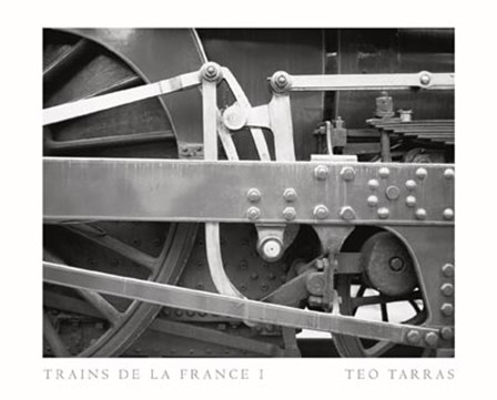 Trains De La France I by Teo Tarras art print