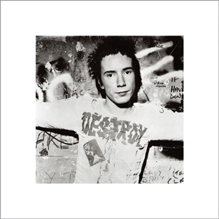 Johnny Rotten, Destroy art print