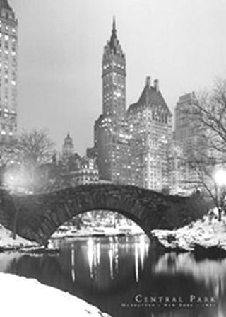 Central Park, 1961 art print