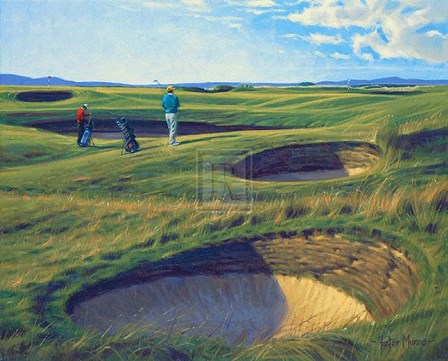 St Andrews 7Th - &#39;High (Out)&#39; by Robyn Munro art print