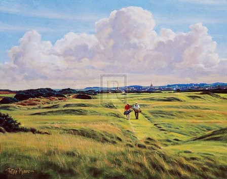 St Andrews 8Th - &#39;Short&#39; by Robyn Munro art print