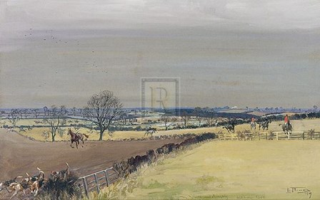 York and Ainstay Hunt by Sylvia Edwards art print