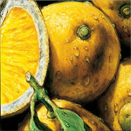 Lemons art print