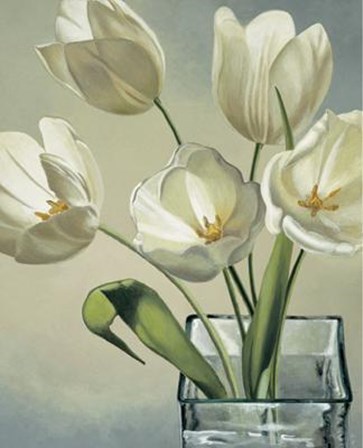 Tulipani In Vaso by Eva Barberini art print