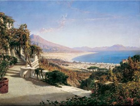 View Of The Bay Of Naples by William Wyld art print