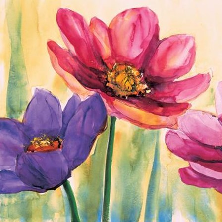 Fantasia Di Anemoni by Giuseppina Tartagni art print