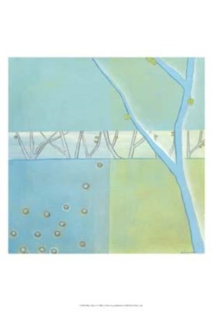 Blue Arbor I by June Erica Vess art print