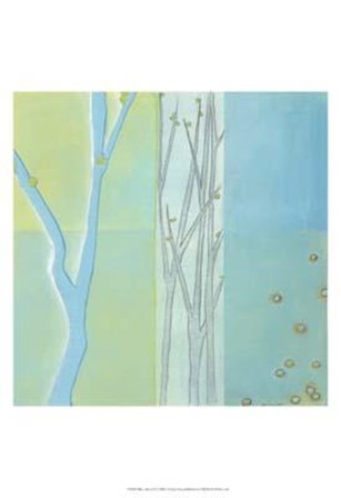 Blue Arbor II by June Erica Vess art print
